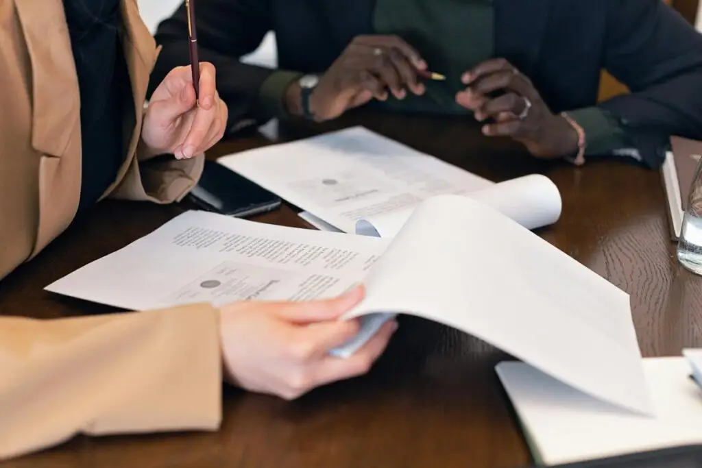 Tax consultation with documents for IRS Fresh Start Program in Baltimore