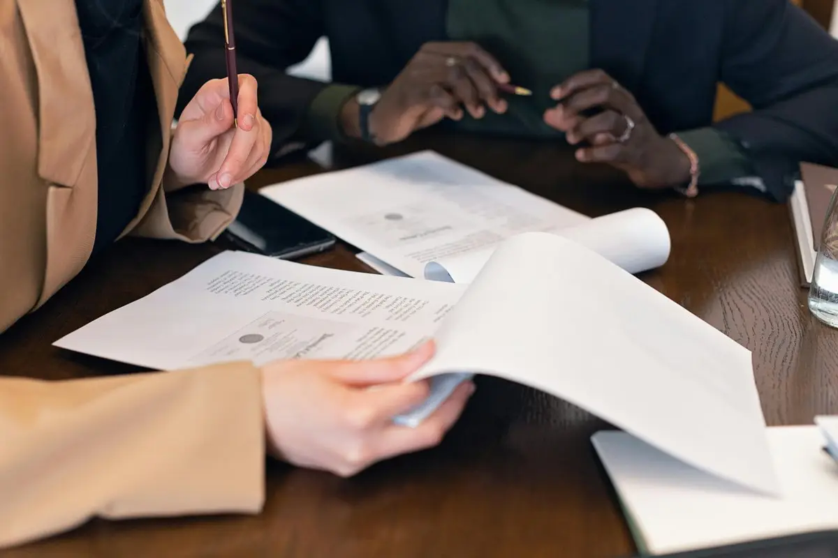 Tax consultation with documents for IRS Fresh Start Program in Baltimore